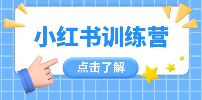 小红书训练营，助小白入门，掌握技巧变达人，课程实操又全面(12节课)-58创网