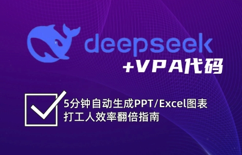 DeepSeek从入门到精通：解锁Excel和VBA高效办公新技能-58创网