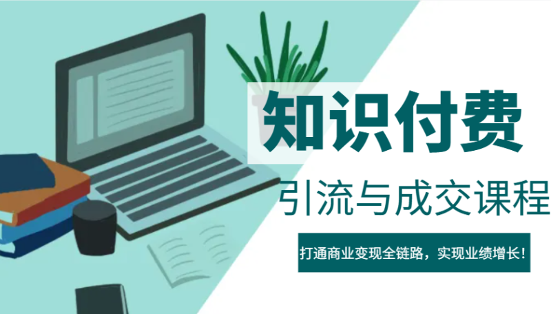IP合伙人知识付费虚拟项目，引流与成交课程，打通商业变现全链路，实现业绩增长！-58创网