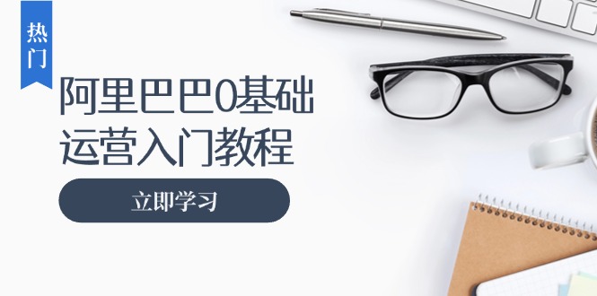 阿里巴巴运营零基础入门教程：涵盖开店、运营、推广，快速成为电商高手-58创网