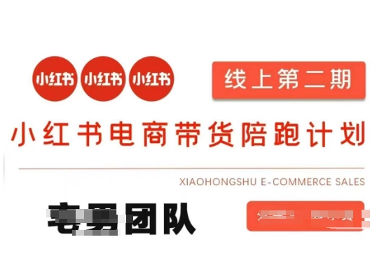 小红书电商带货课2期，月利润20个的小红书电商的有货源，无货源，虚拟产品，付费投流等整套玩法-58创网