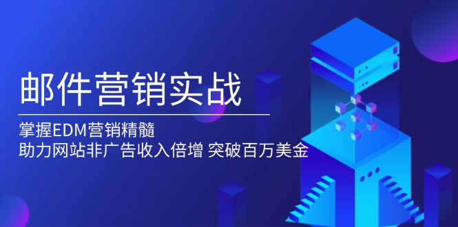 邮件营销实战，掌握EDM营销精髓，助力网站非广告收入倍增，突破百万美金-58创网