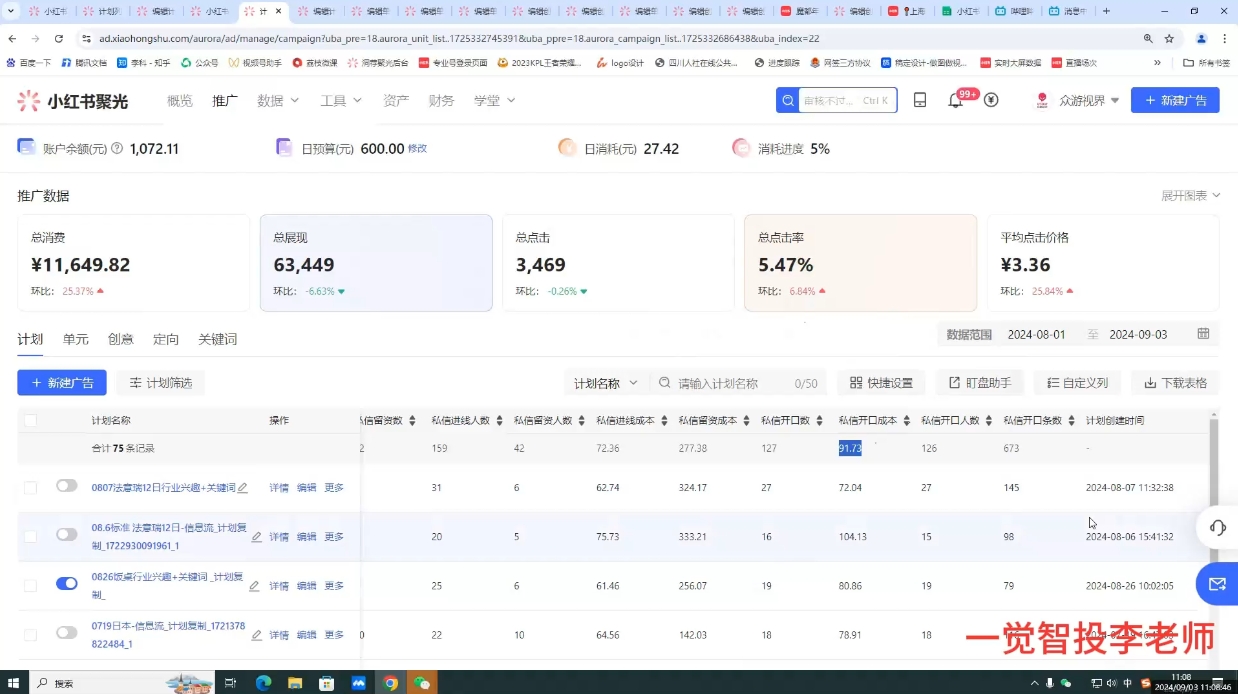 李老师·小红书运营投流，0基础实战教学-58创网