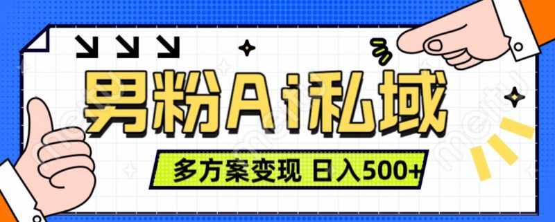 美业IP男粉项目1.0 纯绿色 日引色粉100+ 多方案变现 日入500+-58创网