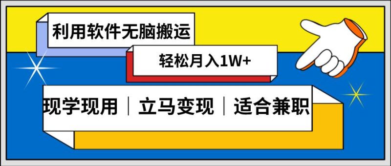 低密度新赛道 视频无脑搬 一天1000+几分钟一条原创视频 零成本零门槛超简单-58创网