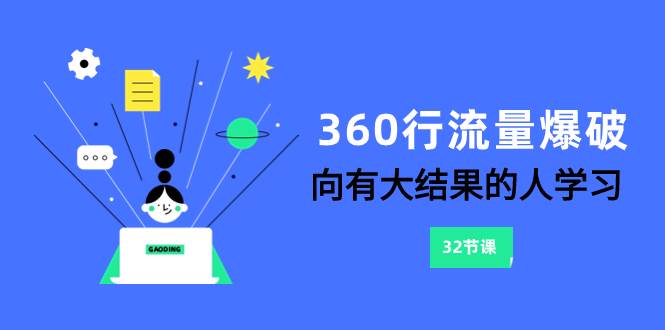 360行-流量爆破，向有大结果的人学习（6节课）-58创网