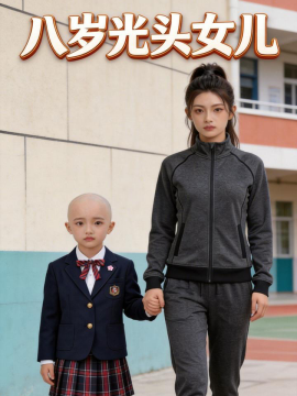 八岁光头女儿（21集）AI短剧 (2026)-58创客