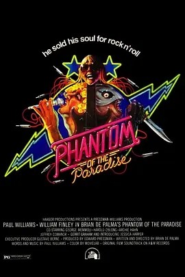 天堂魅影 Phantom of the Paradise (1974)丨7.8分丨布莱恩·德·帕尔玛作品 英语中字-58创客网