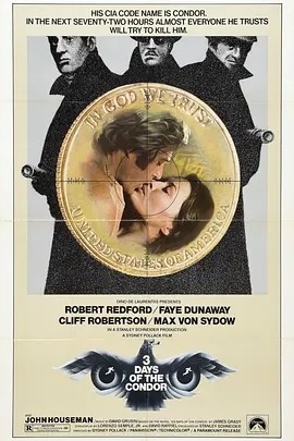 秃鹰七十二小时 (1975)丨6.8分丨罗伯特·雷德福/费·唐纳薇主演 英/法语中字-58创客