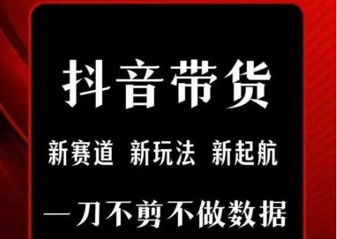 抖音短视频一刀不剪带货，不剪辑，不直播，每天发个视频，等着出单获取带货佣金-58创客网