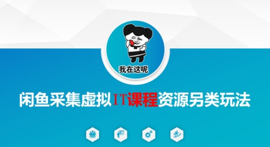 闲鱼采集虚拟IT课程资源另类玩法，干货满满-58创客网