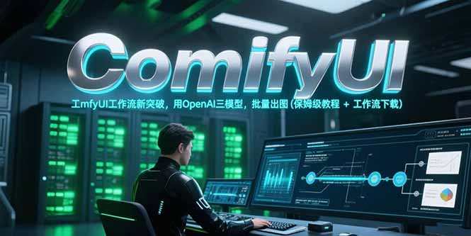 ComfyUI工作流新突破，用OpenAI三模型，批量出图(保姆级教程+工作流下载-58创客网