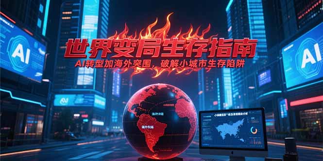 付费文章《世界变局生存指南，AI转型加海外突围，破解小城市生存陷阱》-58创客网