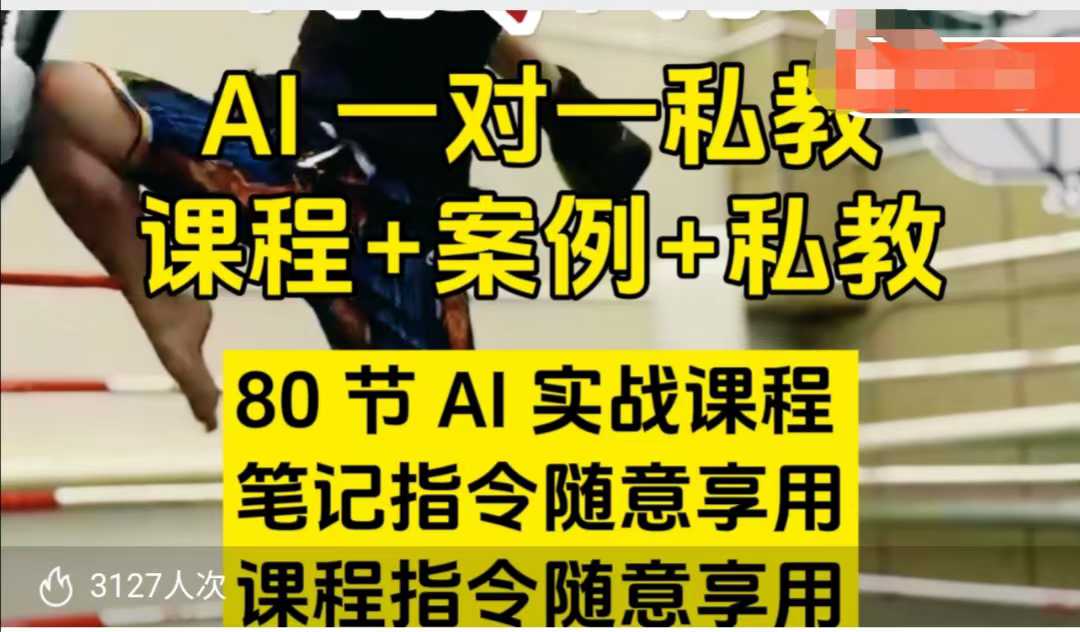 AI指令实战课，课程+案例，80节AI实战课程，笔记指令随意享用，课程指令随意享用(更新7月)-58创客网
