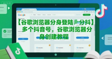 谷歌浏览器分身登陆多个抖音号，谷歌浏览器分身创建教程-58创客网