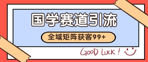 国学赛道精准拓客，自热矩阵日引99+ 获客SOP【揭秘】-多米联创