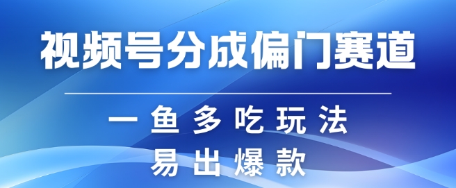 视频号创作者分成计划偏门类目，容易爆流，实拍内容简单易做【揭秘】-58创客网