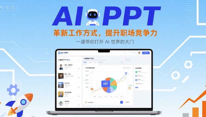 AI+PPT：革新工作方式，提升职场竞争力，一课带你打开 AI 世界的大门-多米联创