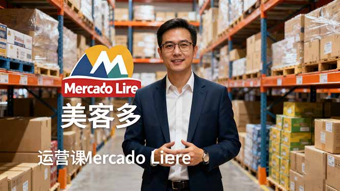 2025美客多Mercado Libre运营课：账号注册/产品上传/促销活动/自发货模式-多米联创