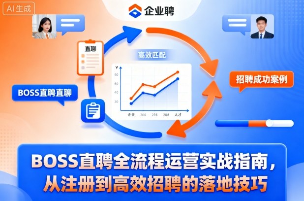 BOSS直聘全流程运营实战指南，从注册到高效招聘的落地技巧-58创客