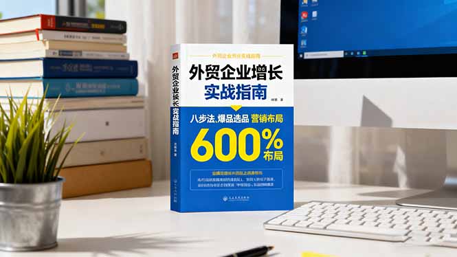 外贸企业增长实战指南，八步法、爆品选品、营销布局，业绩增长300%-58创客