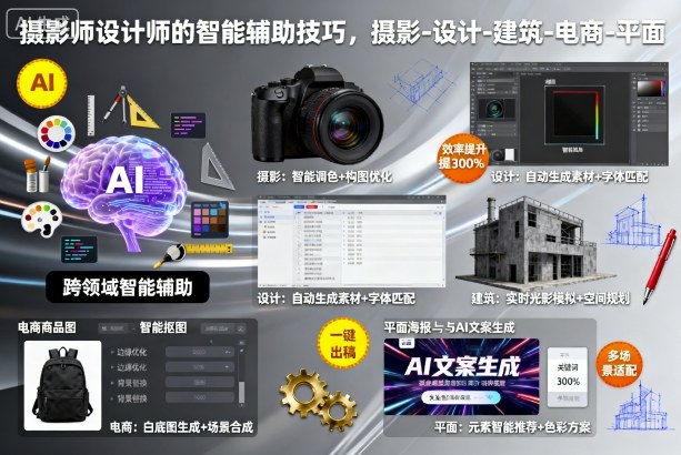 摄影师设计师的智能辅助技巧,摄影-设计-建筑-电商-平面-申水仓