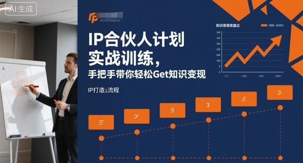 IP合伙人计划实战训练，手把手带你轻松Get知识变现-58创客