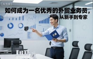如何成为一名优秀的外贸业务员，从新手到专家-58创客