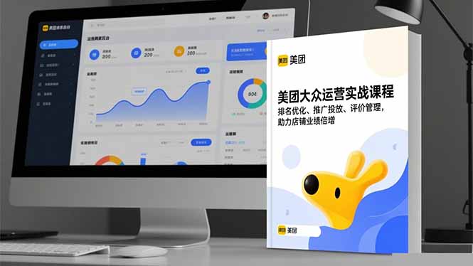 美团大众运营实战课程，排名优化、推广投放、评价管理，助力店铺业绩倍增-申水仓