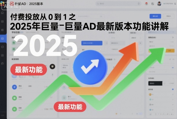 付费投放从0到1之2025年巨量AD最新版本功能讲解-申水仓