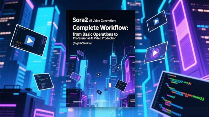 Sora2 AI视频生成的系统教程(英文版-申水仓