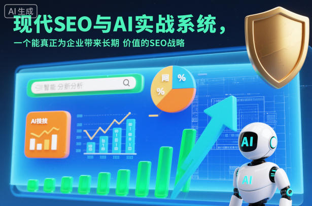 现代SEO与AI实战系统，一个能真正为企业带来长期价值的SEO战略(英语+中文字幕)-申水仓