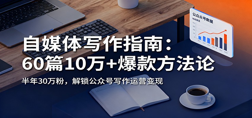 自媒体写作指南：60篇10万+爆款方法论，半年30万粉，解锁公众号写作运营变现-申水仓