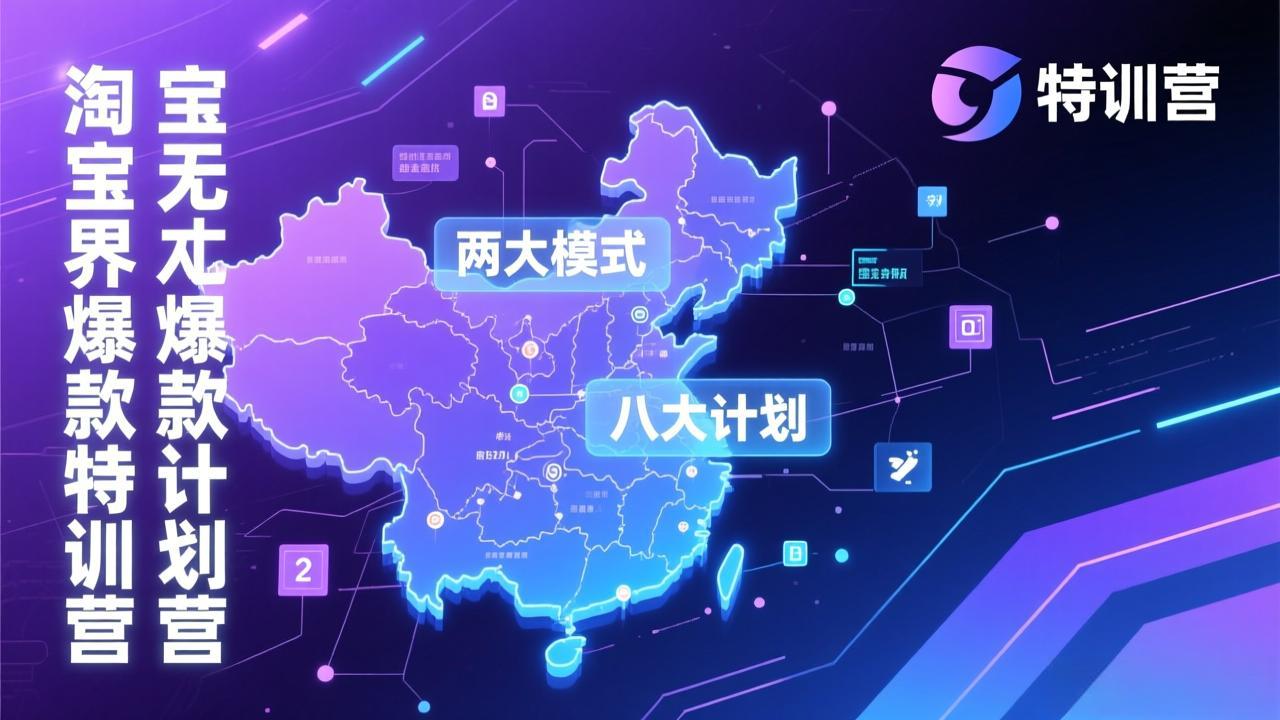 淘宝无界爆款训练营：2026年1月杭州线下高端集训课，3天构建两大模式八大计划体系-58创客