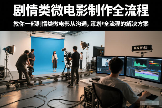 剧情类微电影制作全流程，教你一部剧情类微电影从沟通，策划到拍摄制作全流程的解决方案-58创客