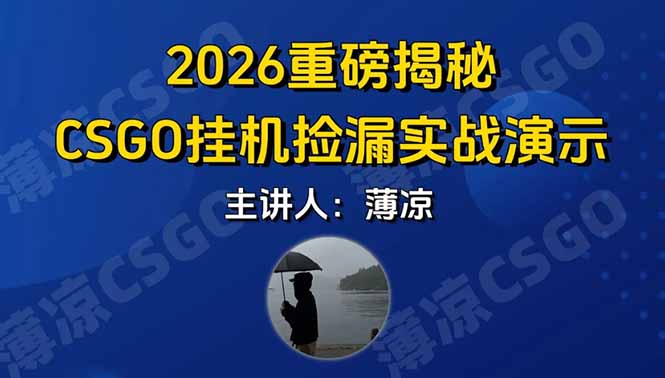 CSGO游戏挂机游戏搬砖最新升级，普通小白一部手机可日入300+当天见结果，支持验证-58创客