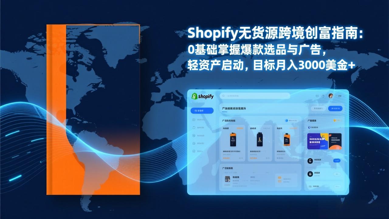 Shopify爆款打法实战：从选品到广告投放，复制爆款模型，驱动独立站月销售额破万刀-58创客