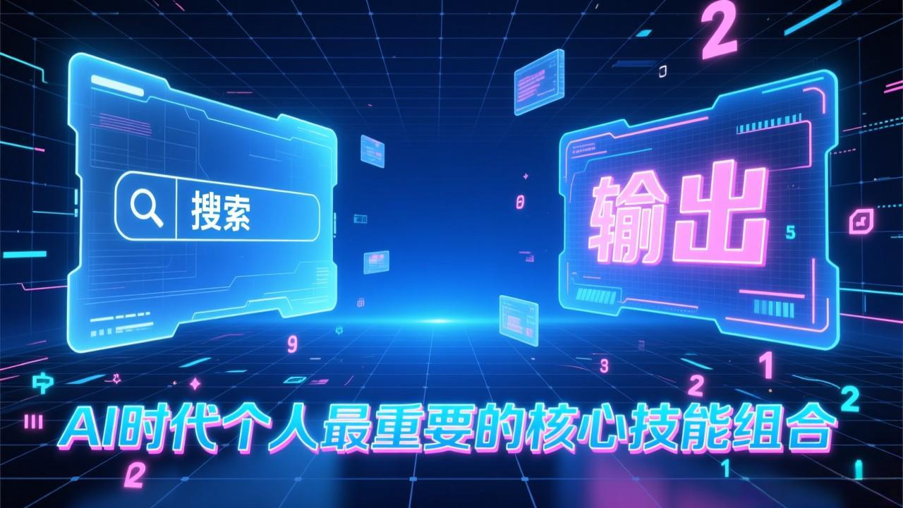 付费文章:AI时代个人最重要的核心技能组合:“输出能力”和“搜索能力”-58创客