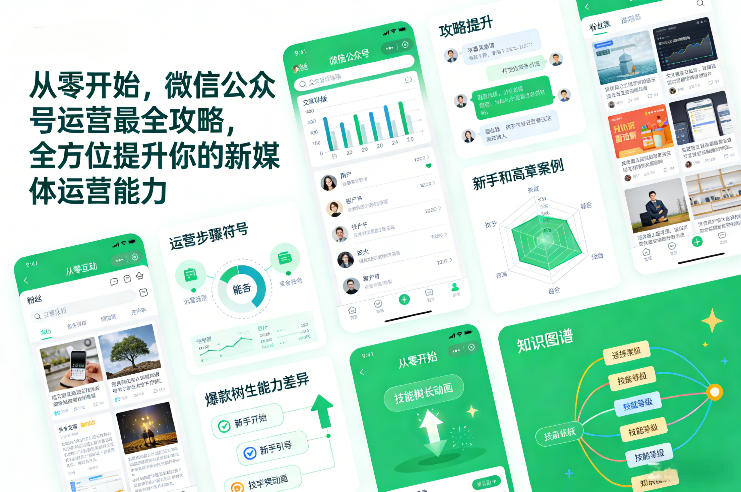 从零开始，微信公众号运营最全攻略，全方位提升你的新媒体运营能力-58创客