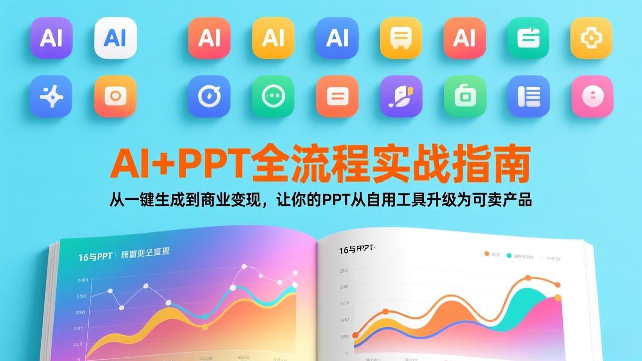 AI+PPT全流程实战指南：从一键生成到商业变现，让你的PPT从自用工具升级为可卖产品-58创客