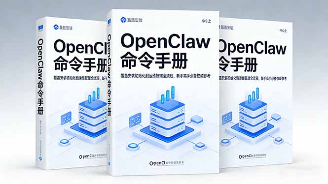 OpenClaw命令手册：覆盖安装初始化到运维管理全流程，新手高手必备权威参考-58创客
