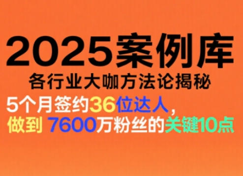 波波来了案例库，收录各行业大咖的方法论，各行业大咖方法论揭秘(更新2026年3月)-58创客