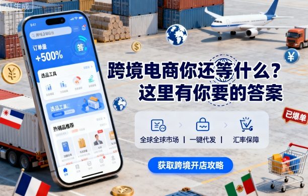 跨境电商你还等什么？这里有你要的答案【音频课】-58创客