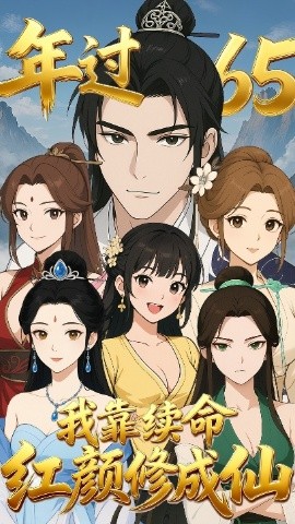 年过65,我靠续命红颜修成仙 (55集) 动漫 (2025)-58创客