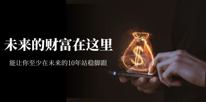 某收费文章《未来的财富在这里》能让你至少在未来的10年站稳脚跟-58创客网