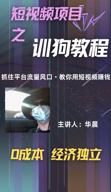(训狗教程)训狗教学项目，详细教程讲解，月入1w+-多米联创