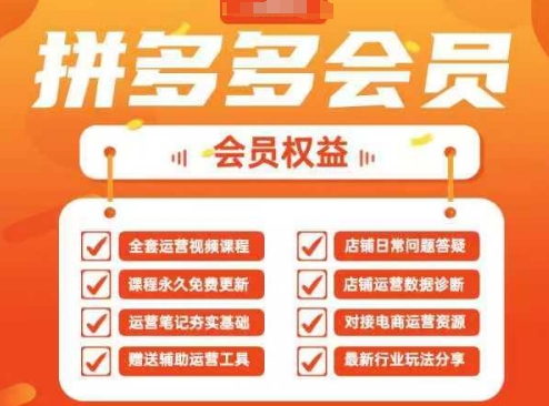 2025拼多多运营实战课，40节全流程教学，覆盖拼多多运营全链路-多米网络