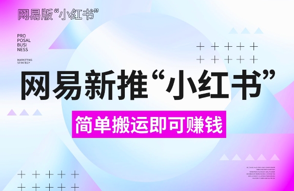 网易官方新推“小红书”，搬运即有收益，新手小白千万别错过(附详细教程)【揭秘】-多米网络