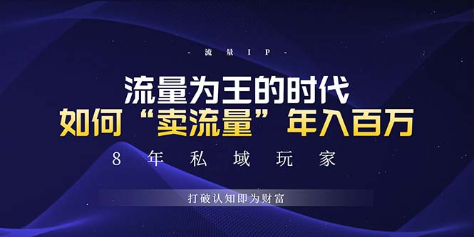 未来如何通过“卖流量”年入百万，跨越一切周期绝对蓝海项目-多米网络