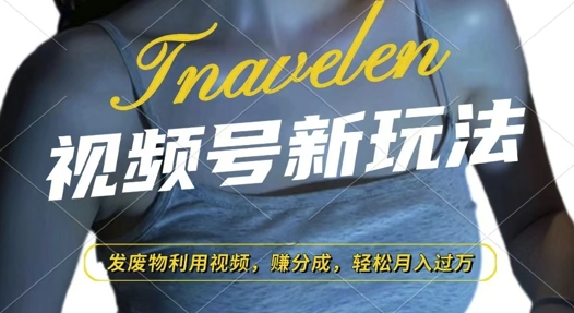 视频号新玩法，废物利用视频，撸分成收益，轻松月入过W【揭秘】-多米网络